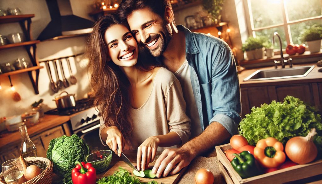 Cook dinner together