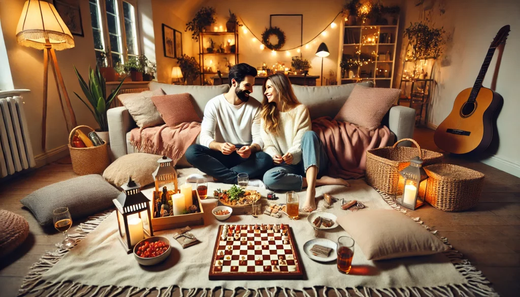 fun indoor picnic