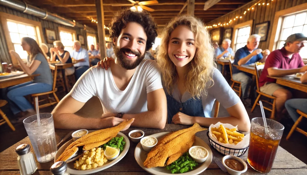 Meal at The Catfish House