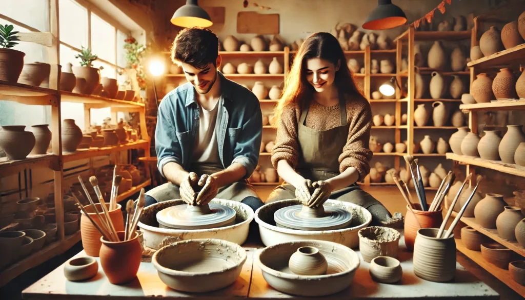 Pottery Class at Firefly Pottery