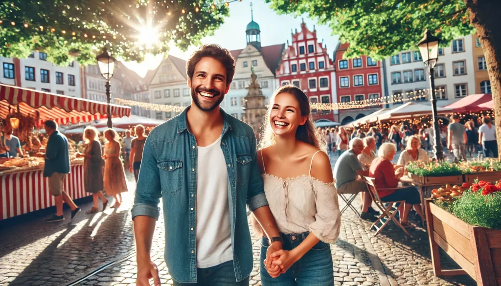 Stroll Through Market Square