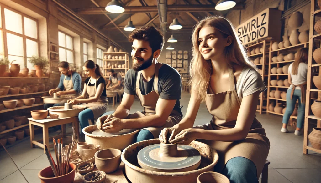 Pottery Class at Swirlz Art Studio