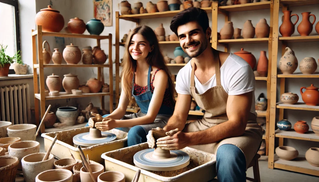 Pottery Class at The Pottery Place