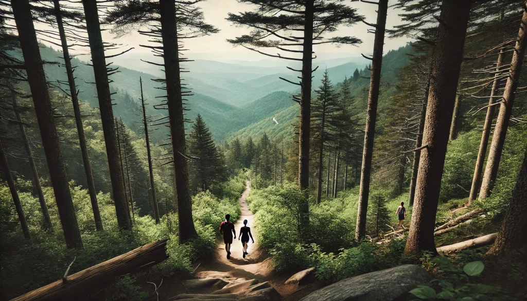 Hike at Look Rock Tower Trail