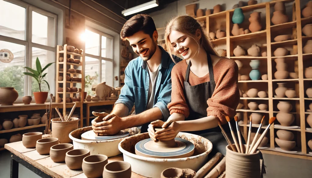 Take a Pottery Class at Imagine Foundry