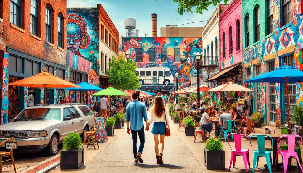 Explore the Bishop Arts District