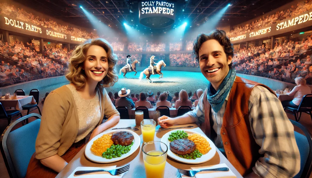 Attend a Dinner Show at Dolly Parton’s Stampede