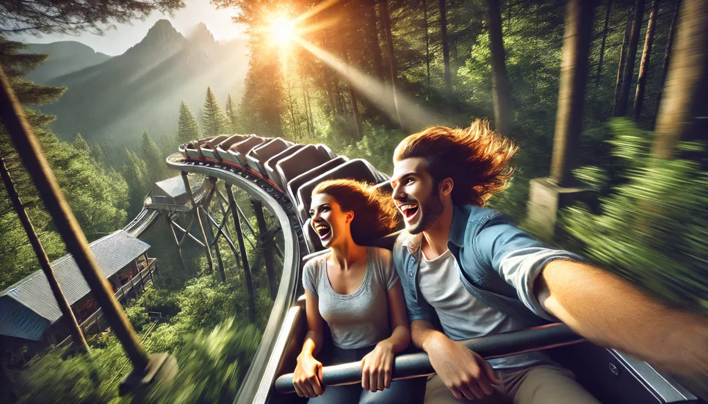 Ride the Gatlinburg Mountain Coaster