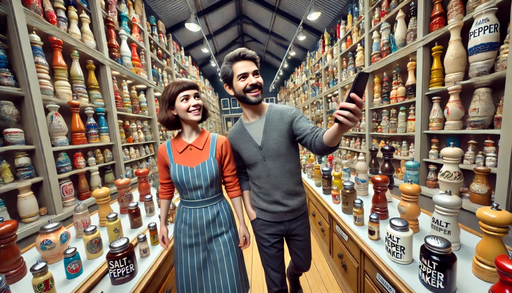 Visit the Salt and Pepper Shaker Museum