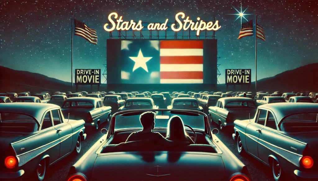 Watch a Movie at the Stars and Stripes Drive-In Theatre