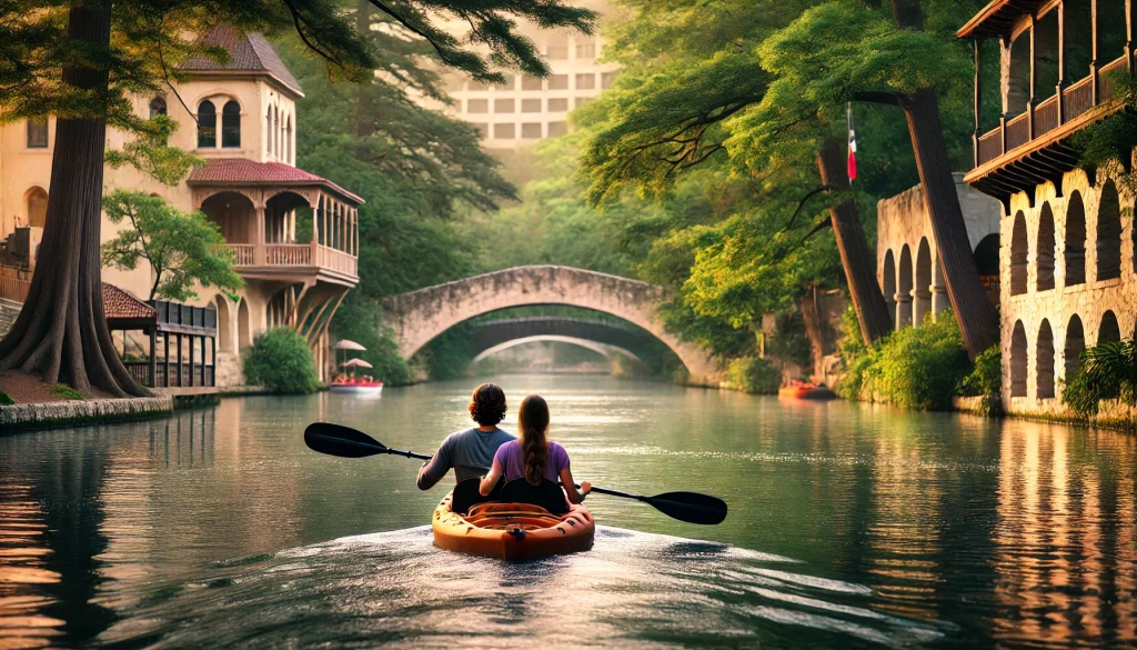 Kayak on the San Antonio River