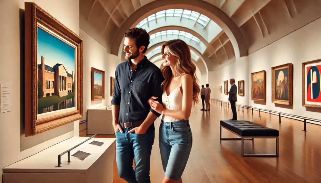 Modern Art Scene at Kimbell Art Museum