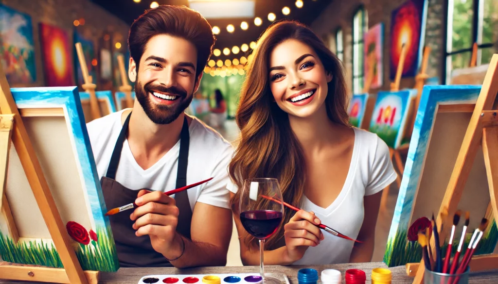 Wine & Painting at I Painted That!