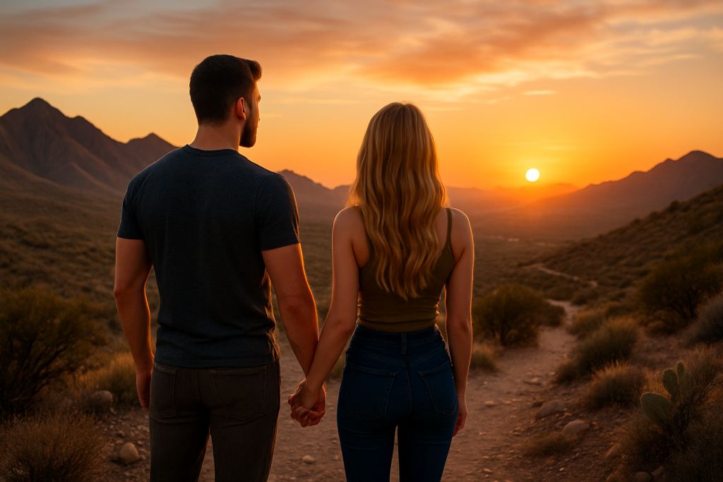 Sunset Hike at Franklin Mountains State Park