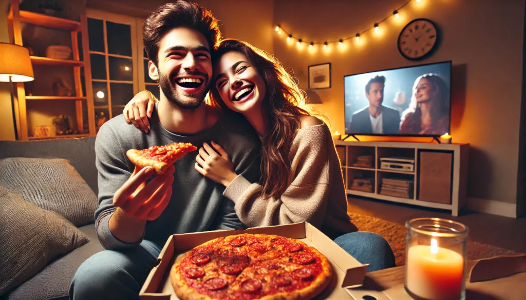 DIY Pizza and Movie Night