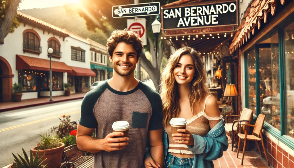 Coffee and Walk at San Bernardo Avenue