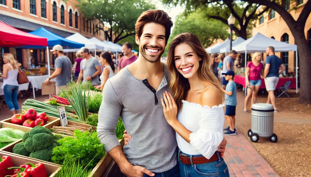 Day at the Denton Community Market