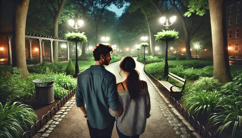 Night Stroll at Quakertown Park