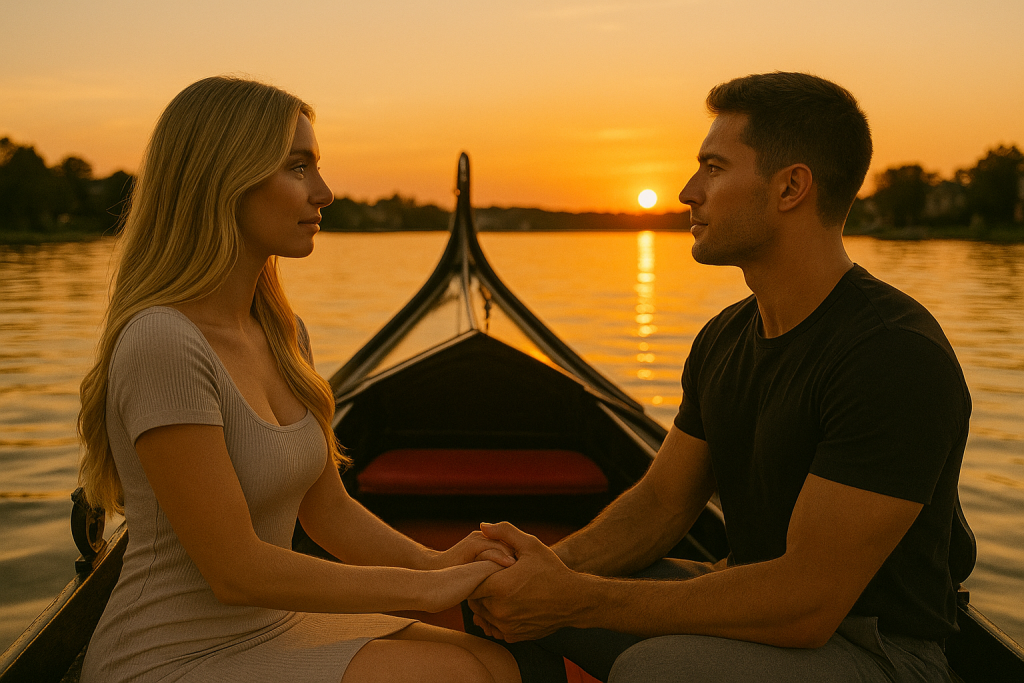 Sunset Gondola Ride at Town Lake