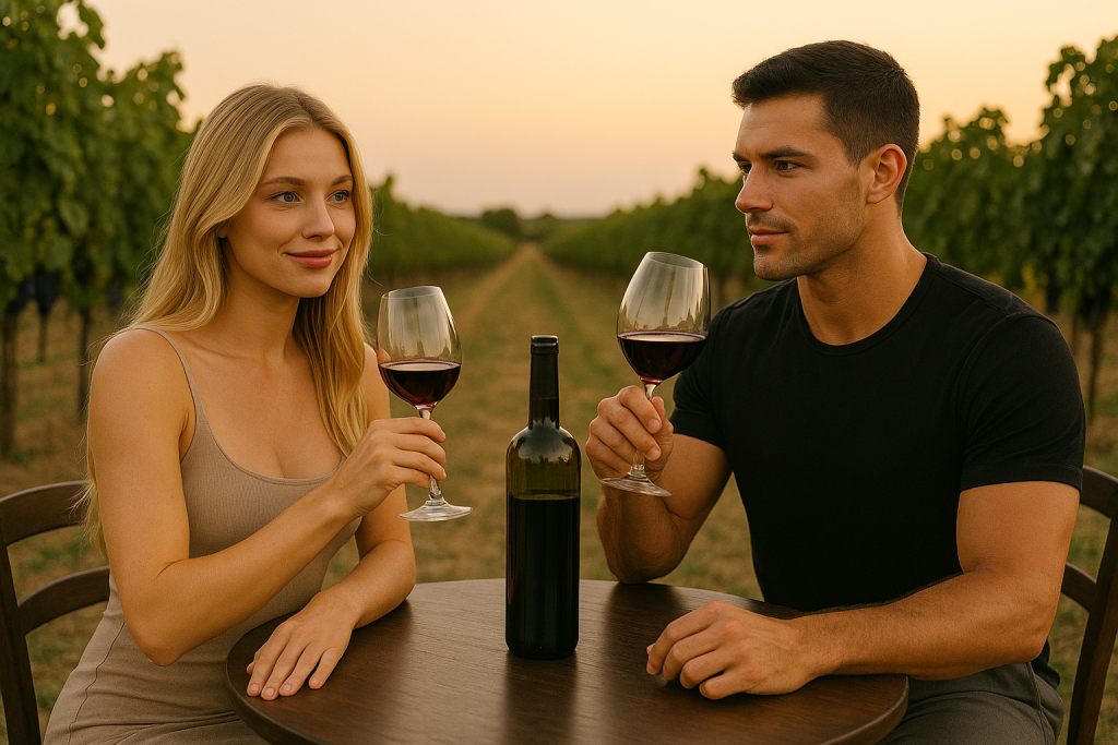 Wine Tasting at a Local Vineyard