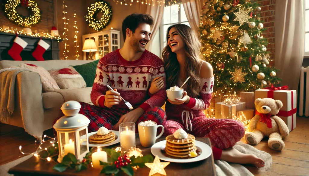 Christmas Pajama Party & Breakfast for Dinner