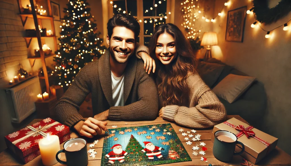 Christmas Puzzle or DIY Craft Night