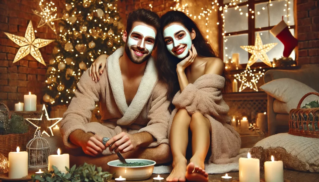 DIY Christmas Spa Night at Home