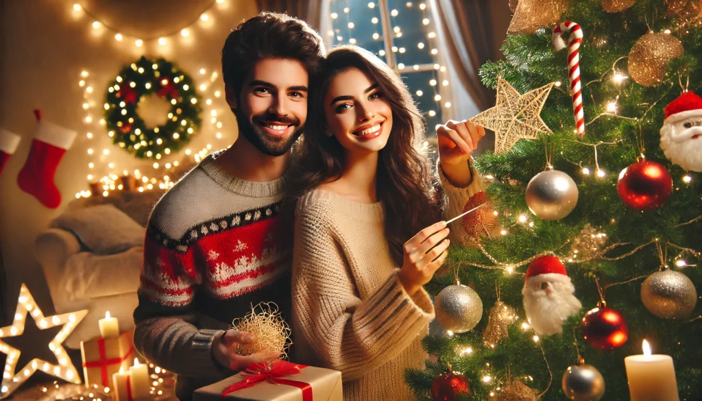 Decorate the Christmas Tree Together