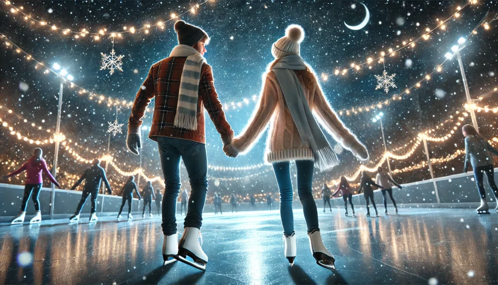 Ice Skating Under the Stars