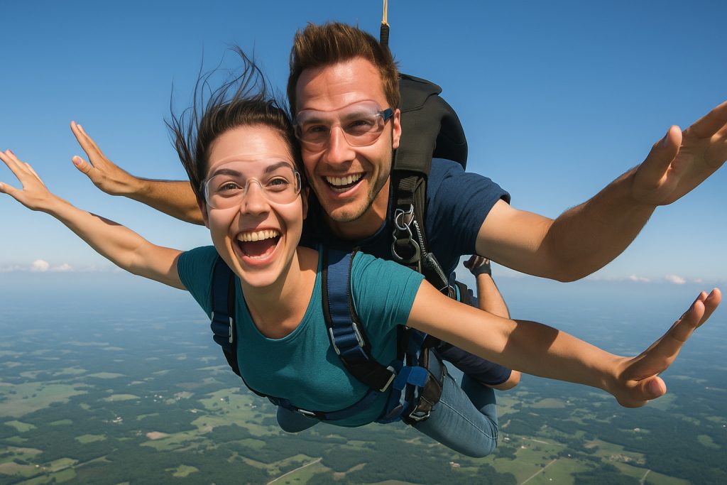 Skydiving First Date