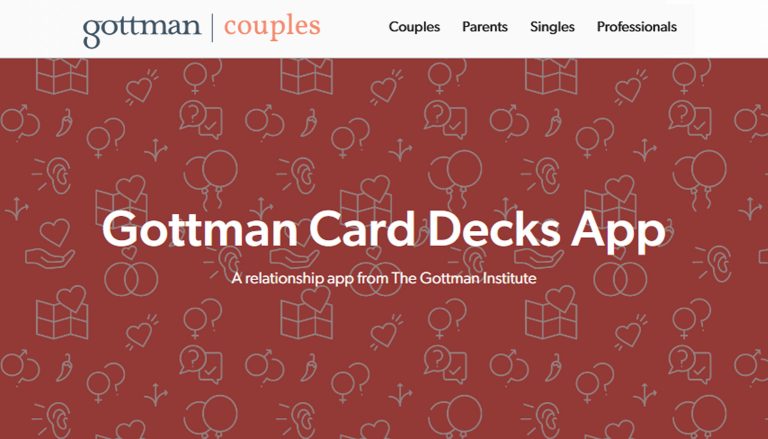 Gottman Card Decks: Review of the Couples App Used to Communicate Better