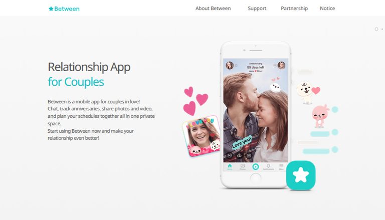 Between App: Review of a Couple App Built for Privacy and Closeness