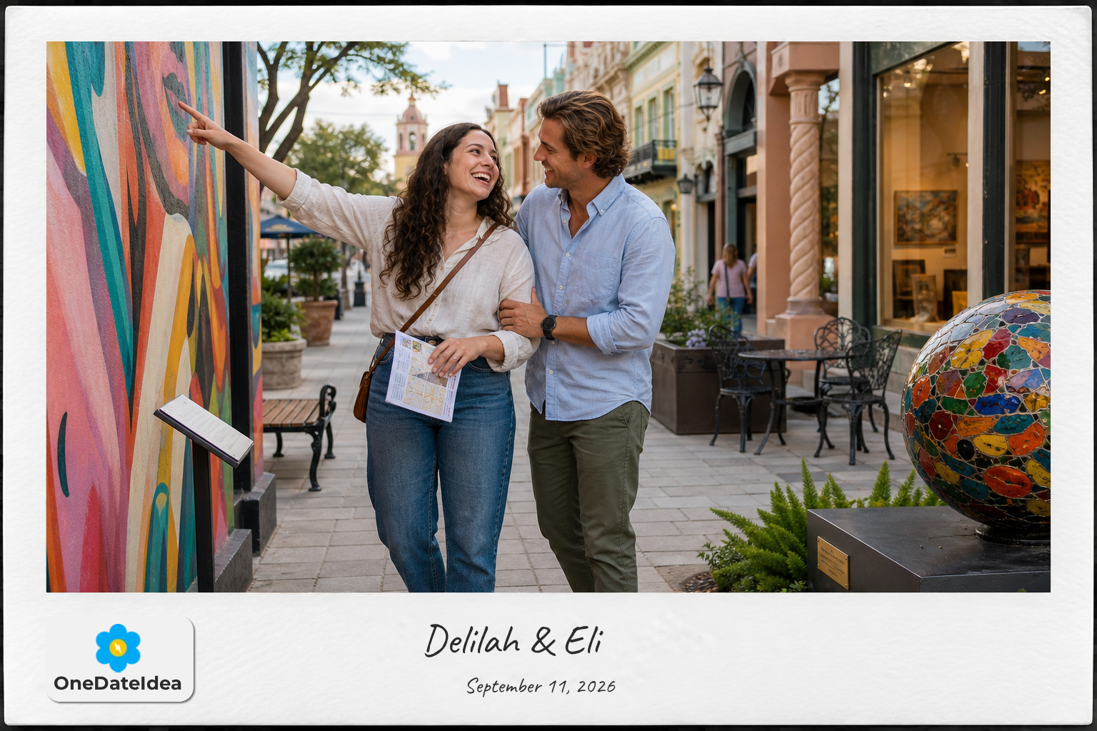 Art Walk Through Downtown Laredo date idea