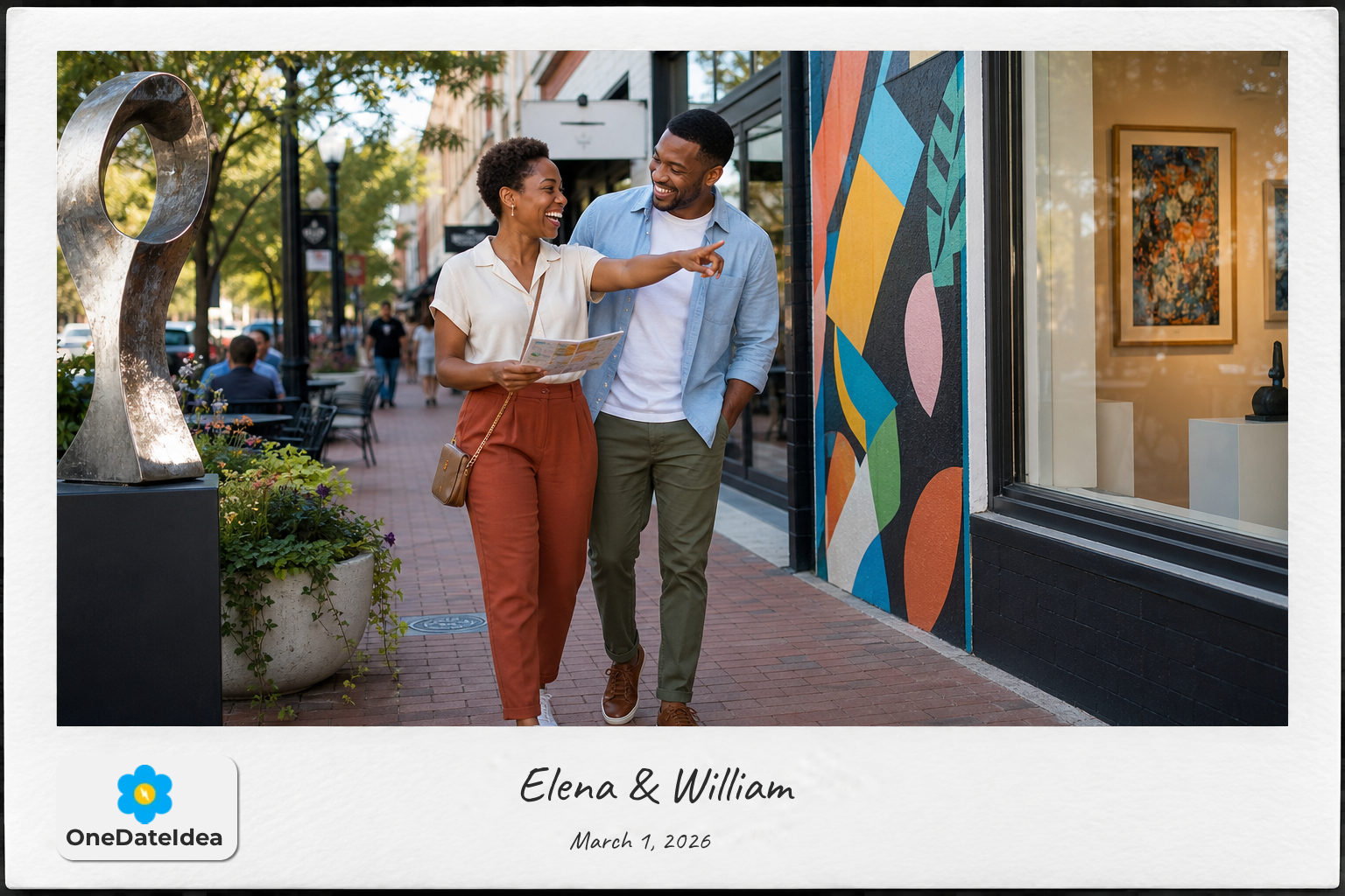 Art Walk at Downtown Plano Arts District date idea