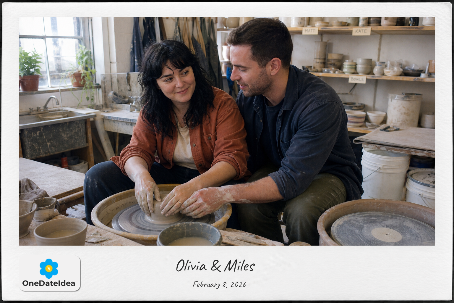 Attend a Pottery Workshop date idea