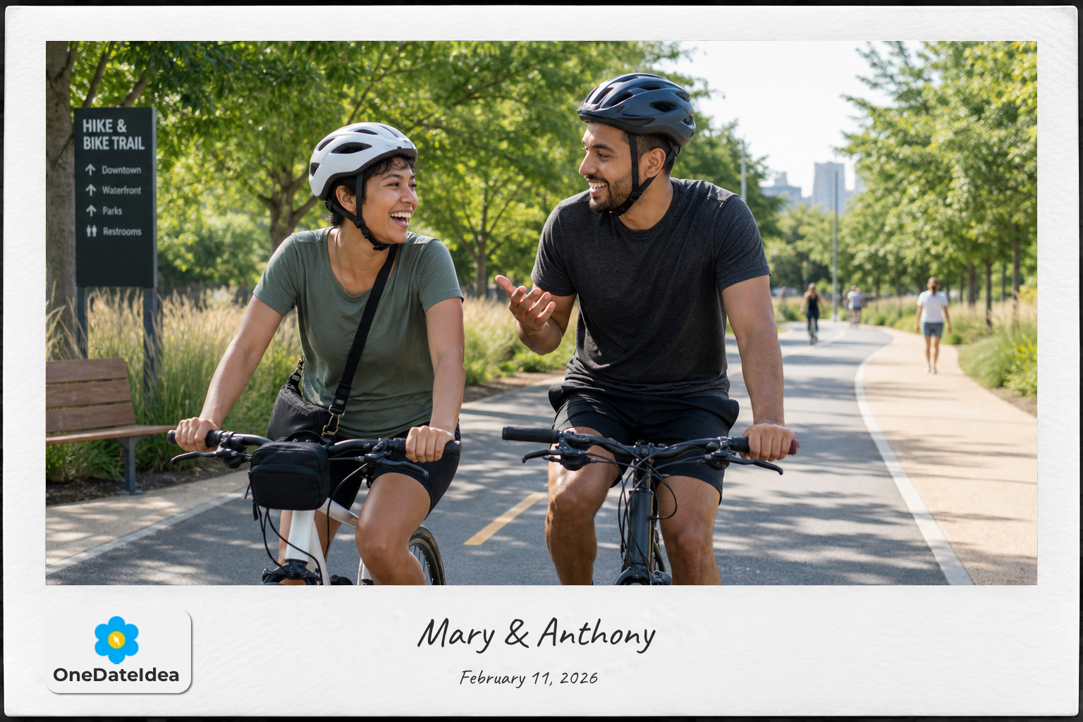 Bike Ride Along the Hike and Bike Trail date idea