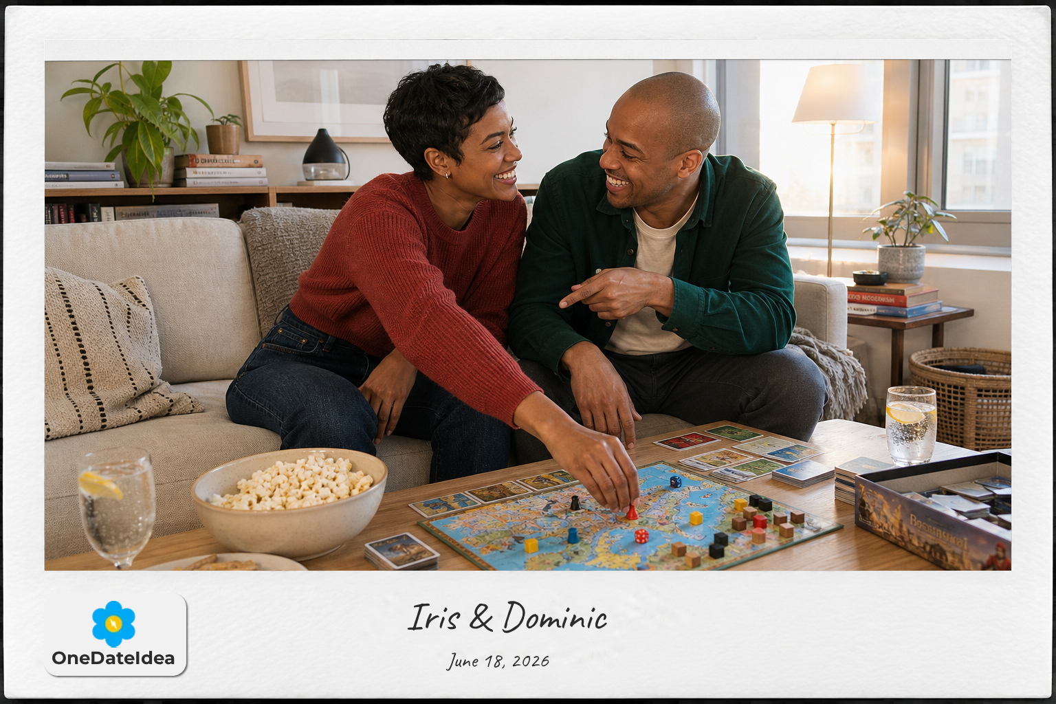 Board Game Night date idea
