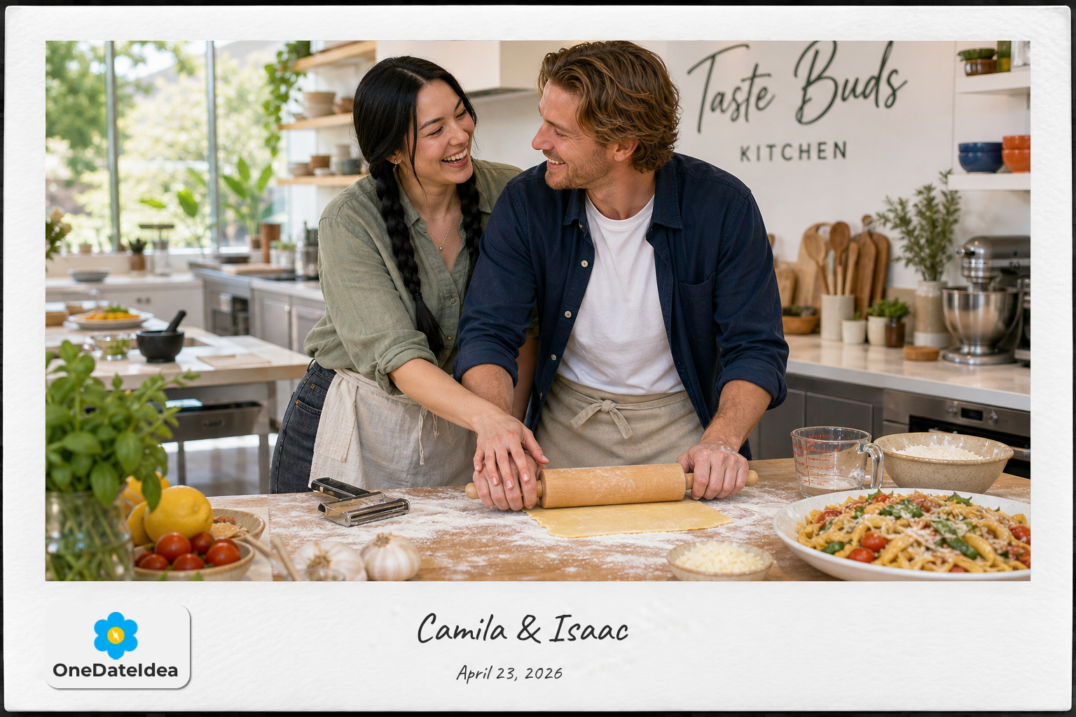 Cooking Class at Taste Buds Kitchen date idea