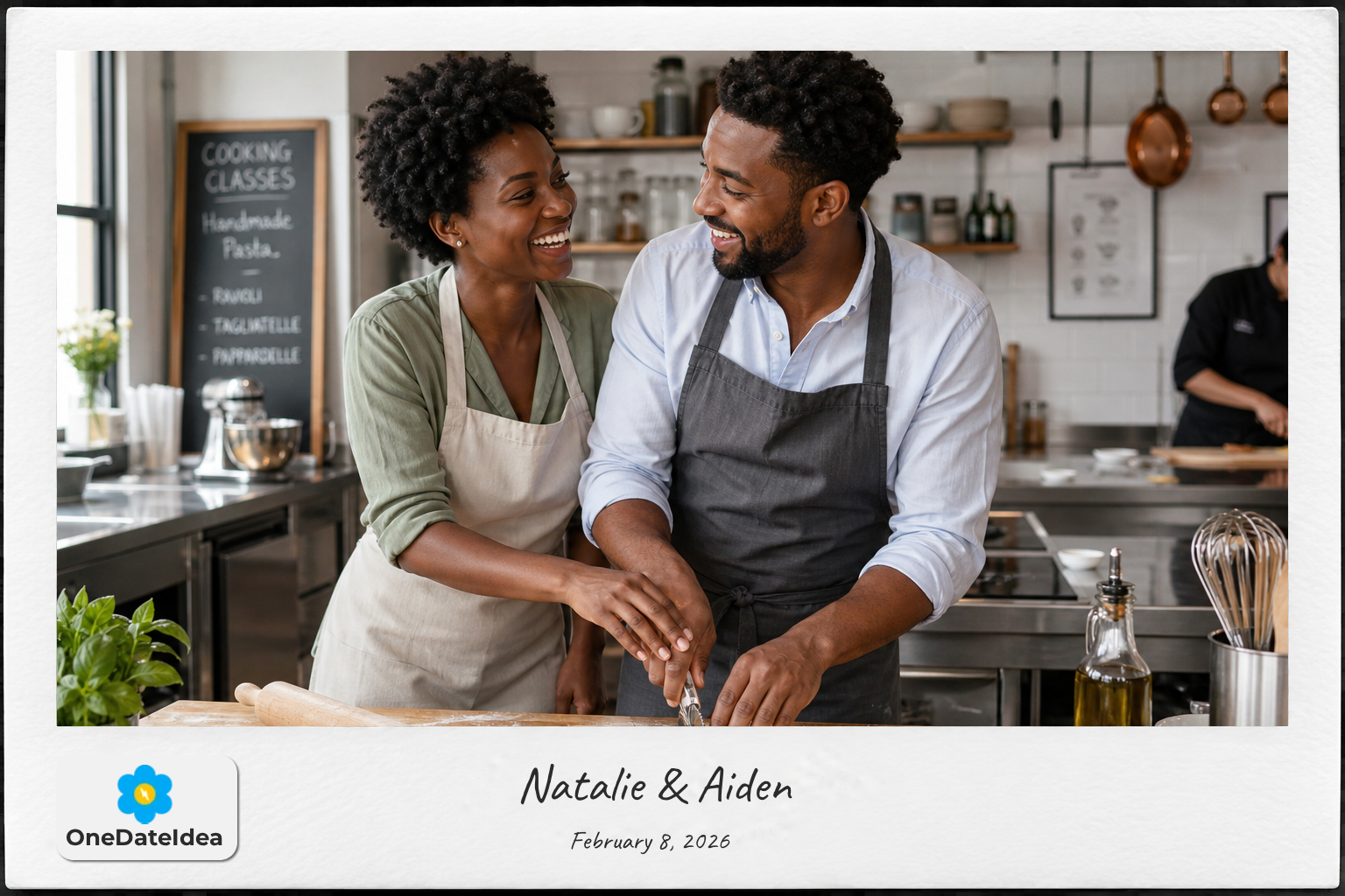 Cooking Class for Two date idea