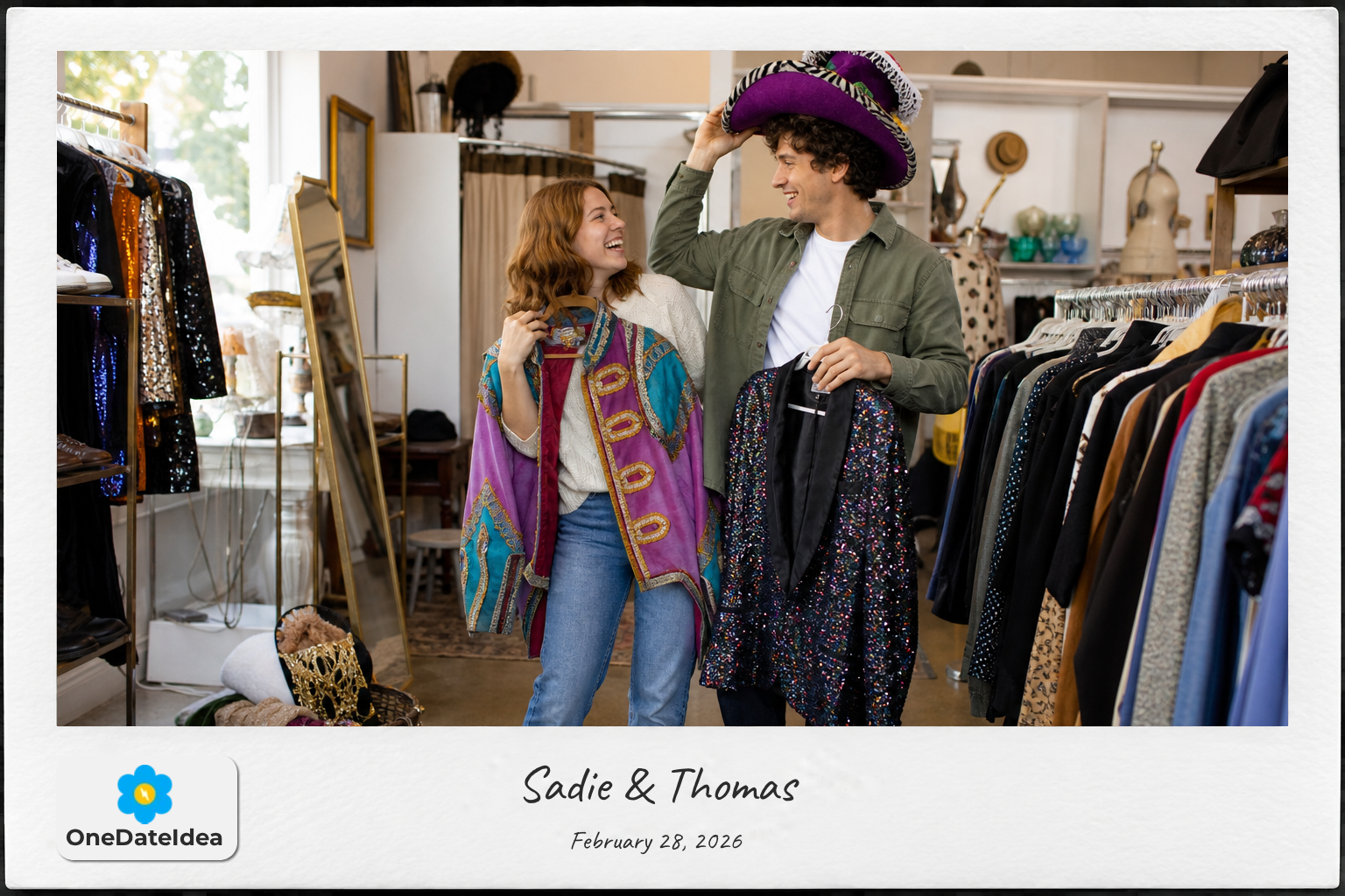Costume Thrift Store Challenge date idea
