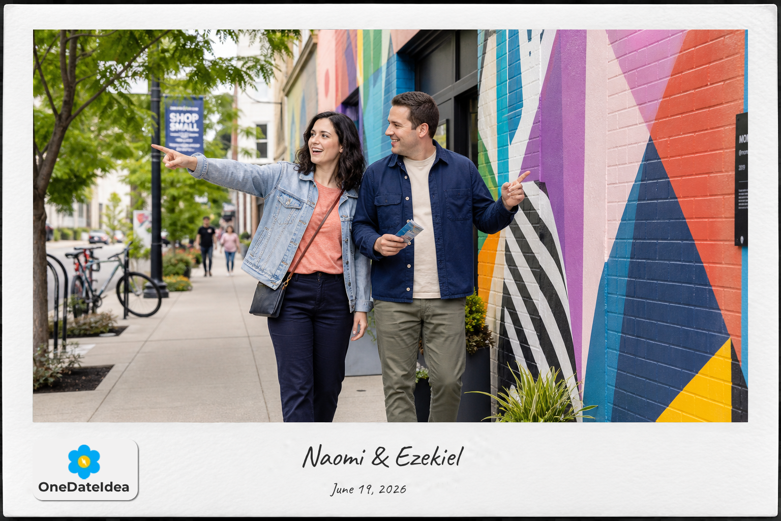 Create a Neighborhood Mural Walk date idea