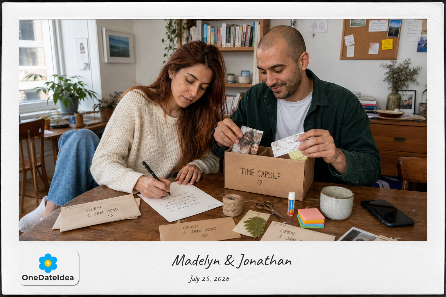 Create a Time Capsule date idea