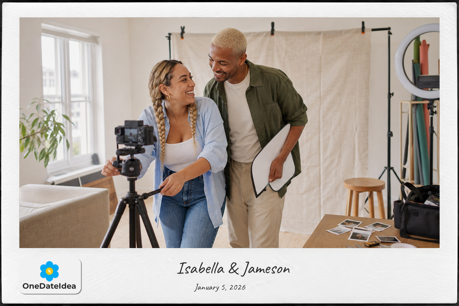 DIY Photoshoot date idea