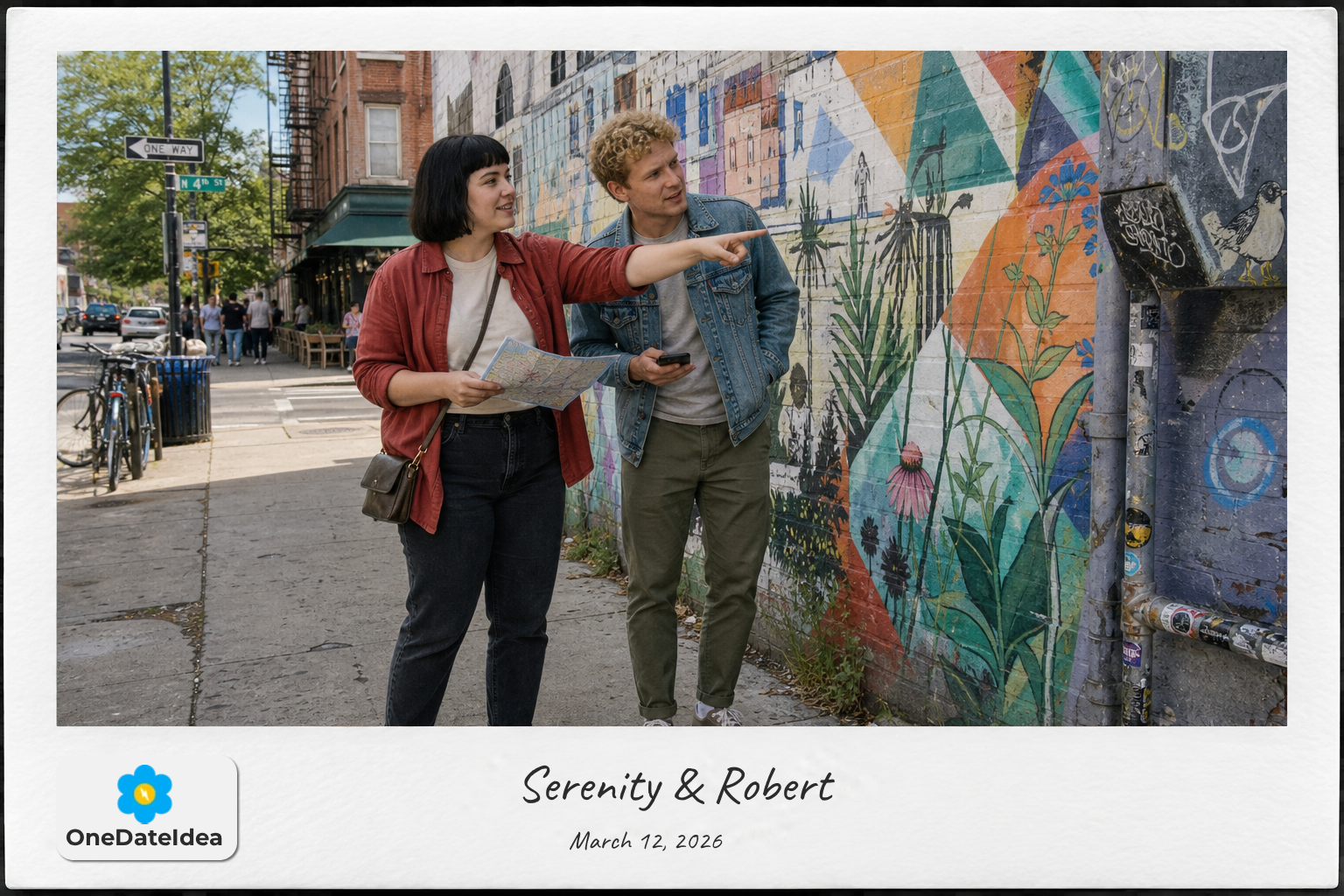 DIY Walking Mural Tour date idea