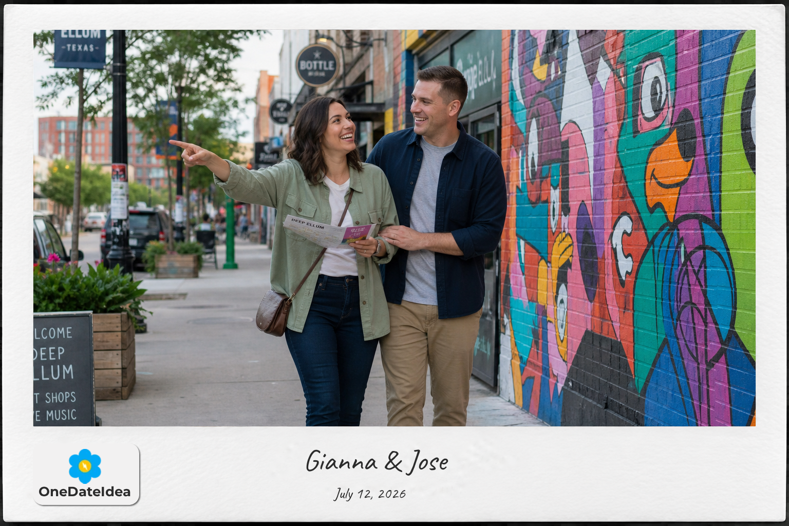 Dallas Street Art Walking Tour date idea