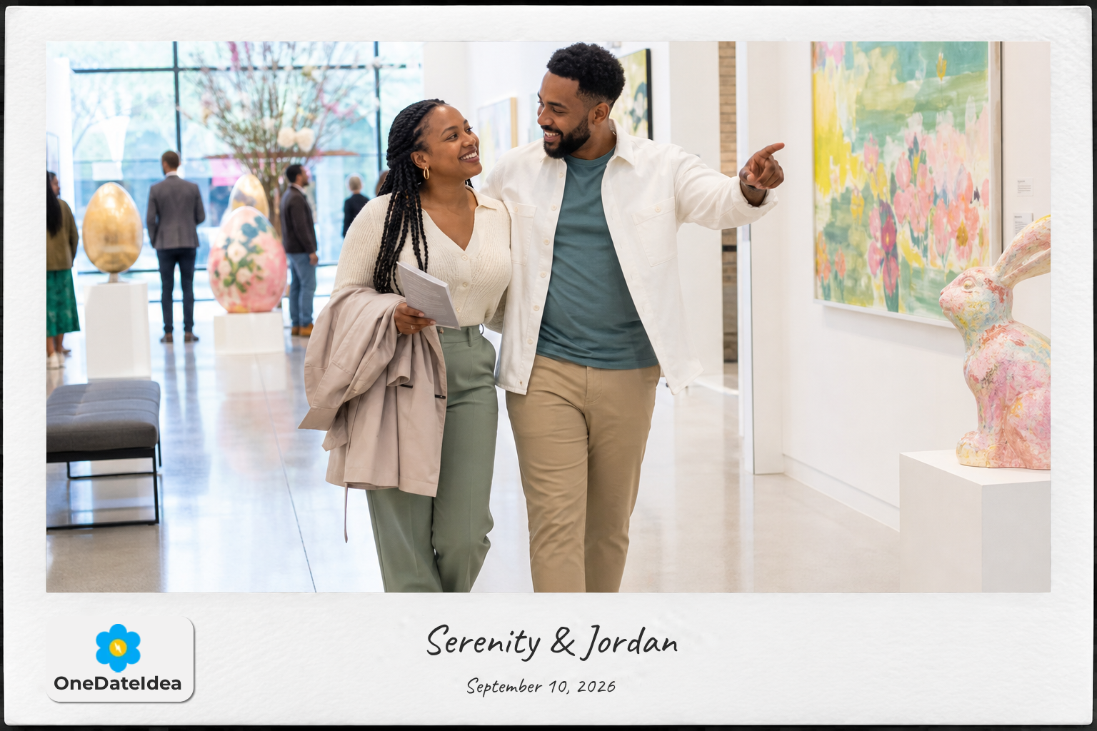 Easter Art Gallery Stroll date idea