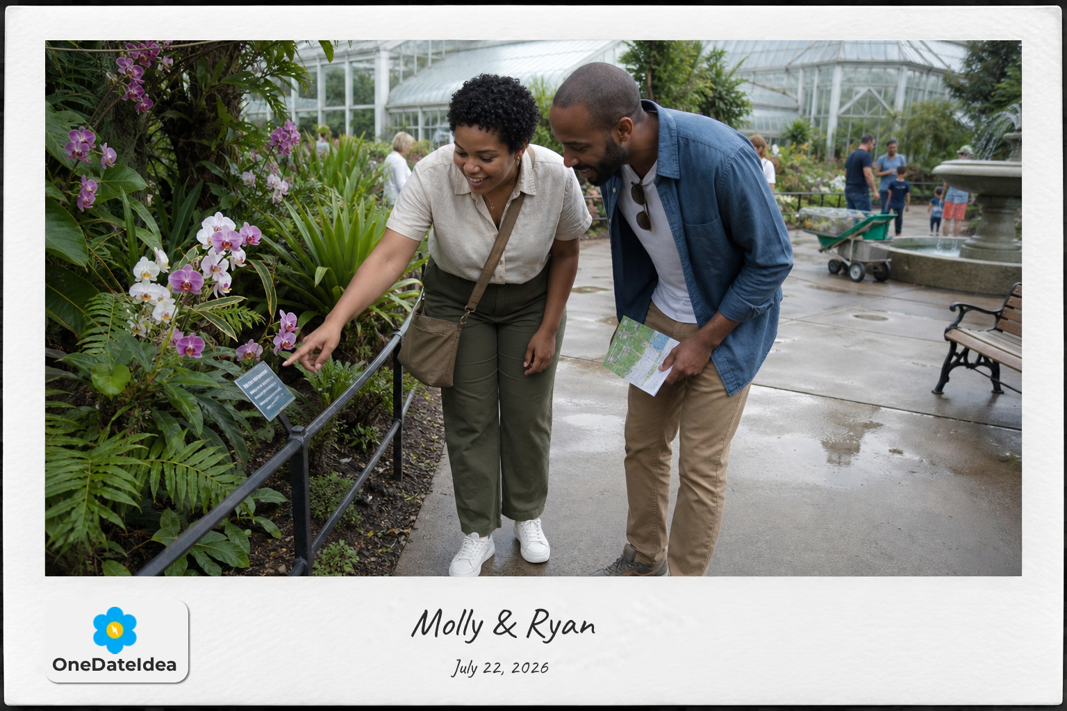 Explore a Botanical Garden date idea