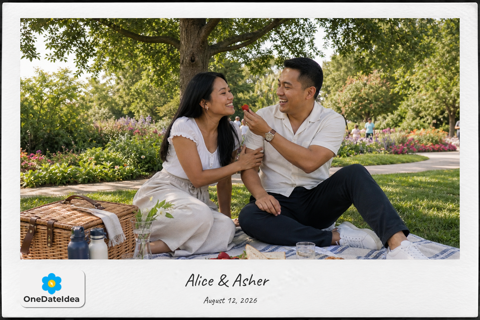 Garden Picnic at the Dallas Arboretum date idea