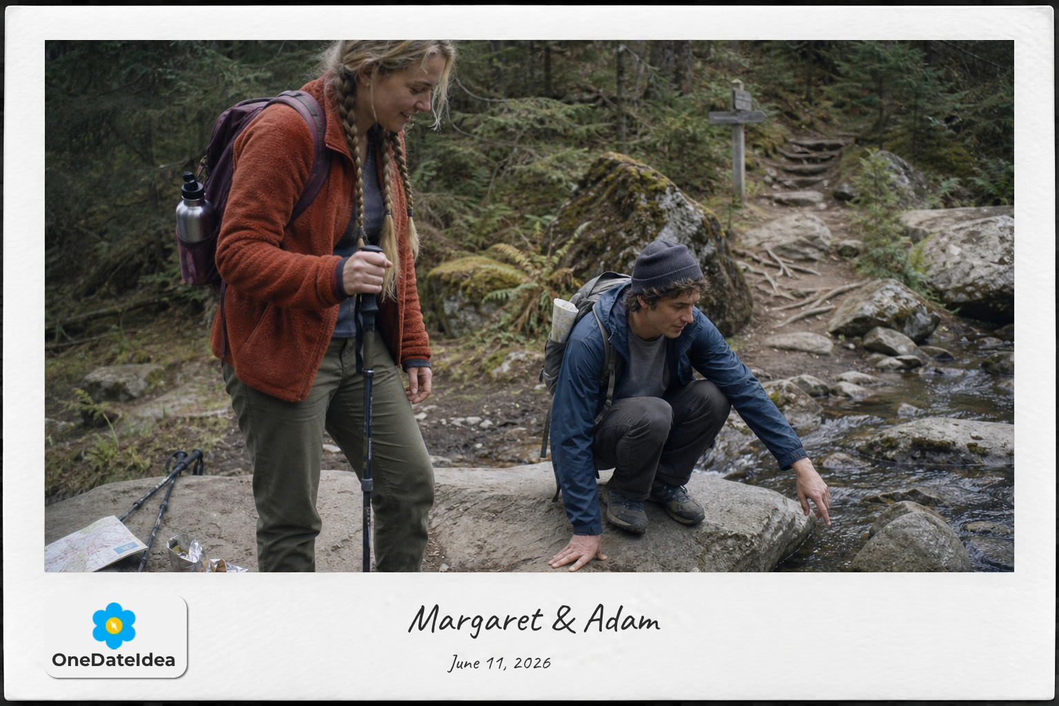 Go on an outdoor adventure date idea