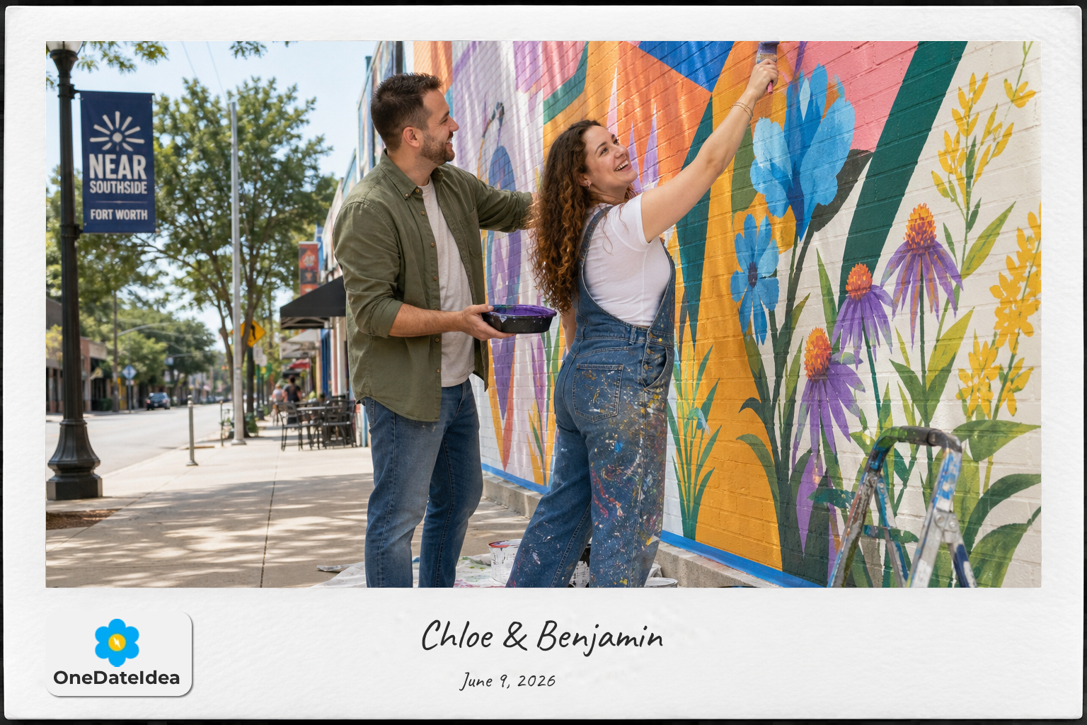 Paint Street Murals in Near Southside date idea